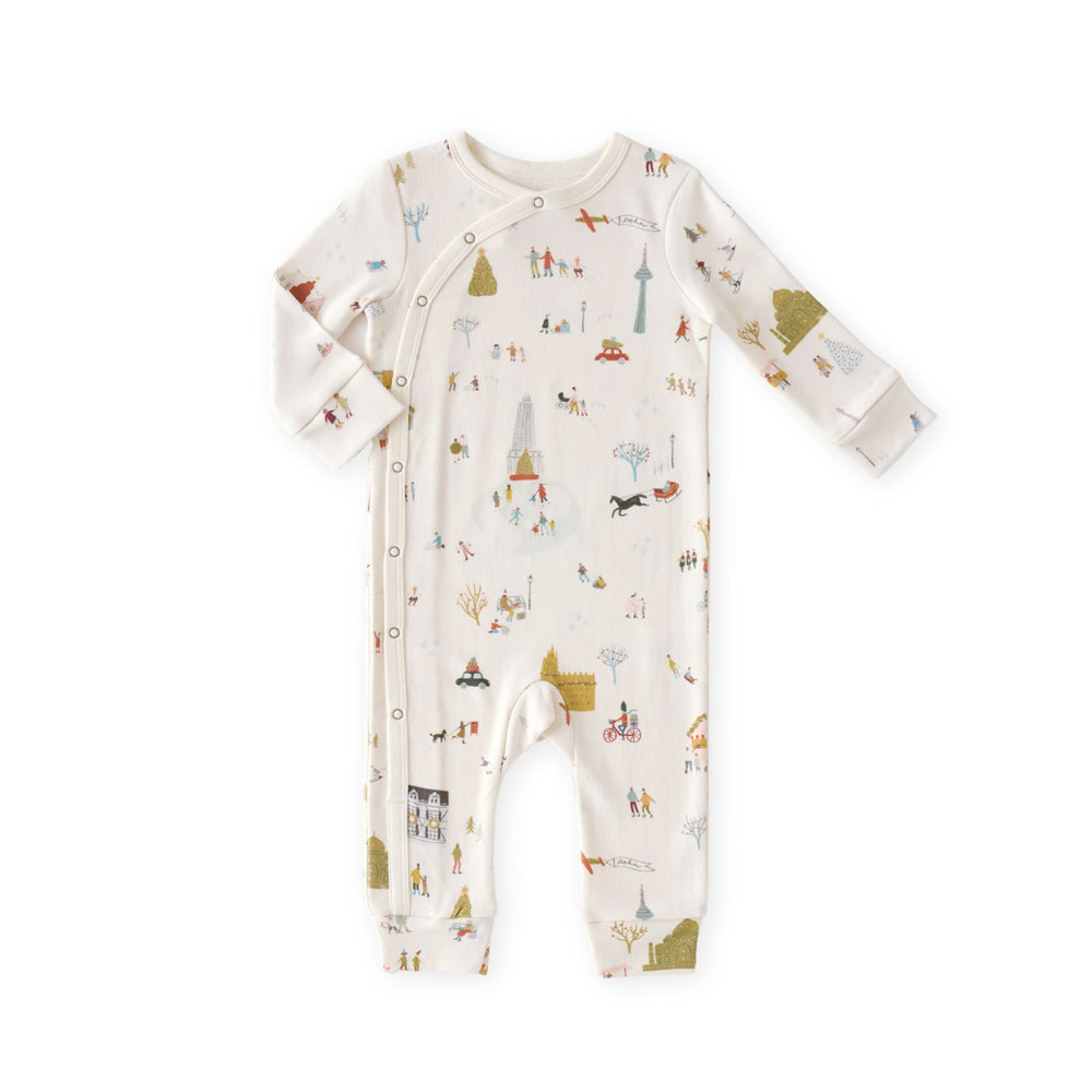 Kimono Romper Romper Pehr Explore the World Holiday 0 - 3 mos. 