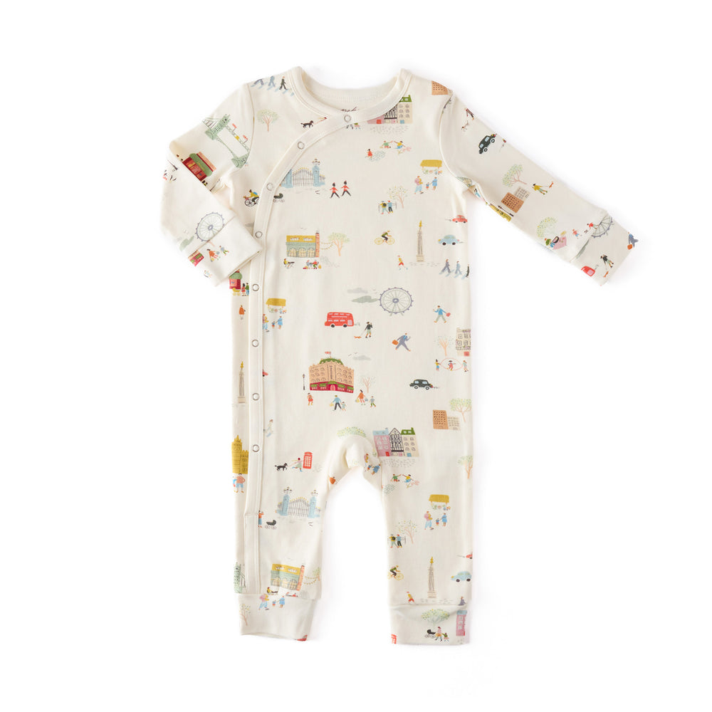 Kimono Romper Romper Pehr Explore London 0 - 3 mos. 