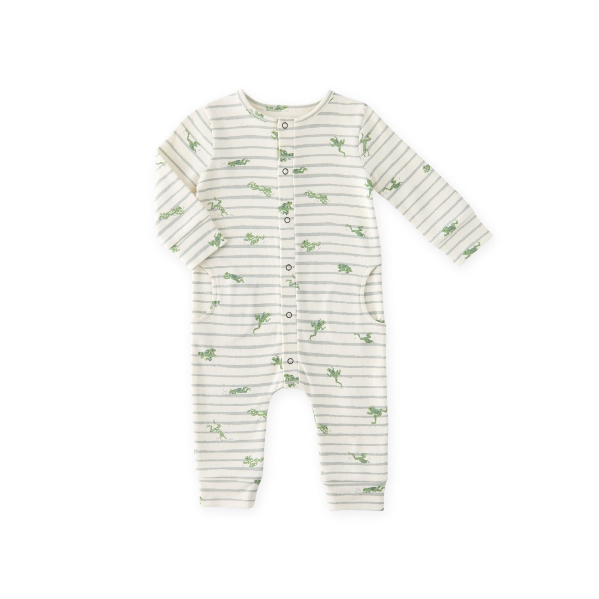 Pehr-Placket Romper-Leap Frog-1