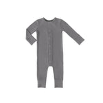 Pehr-Essentials Romper- Charcoal-Newborn-1