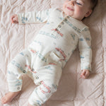 Pehr-Henley Patch Pocket Romper-Locomotive-3