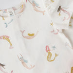 Pehr-Short Sleeve Puff Romper-Mermaid Melody-5
