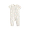 Pehr-Short Sleeve Henley Romper-Crawling Critters-1
