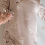 Pehr-The Littles Kimono Romper-Dear Lamb-Baby-2