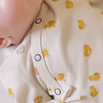 Pehr-The Littles Kimono Romper-Cheerful Chick-Baby-2