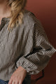 Gingham Women's Blouse Women's Clothing Pehr Canada   