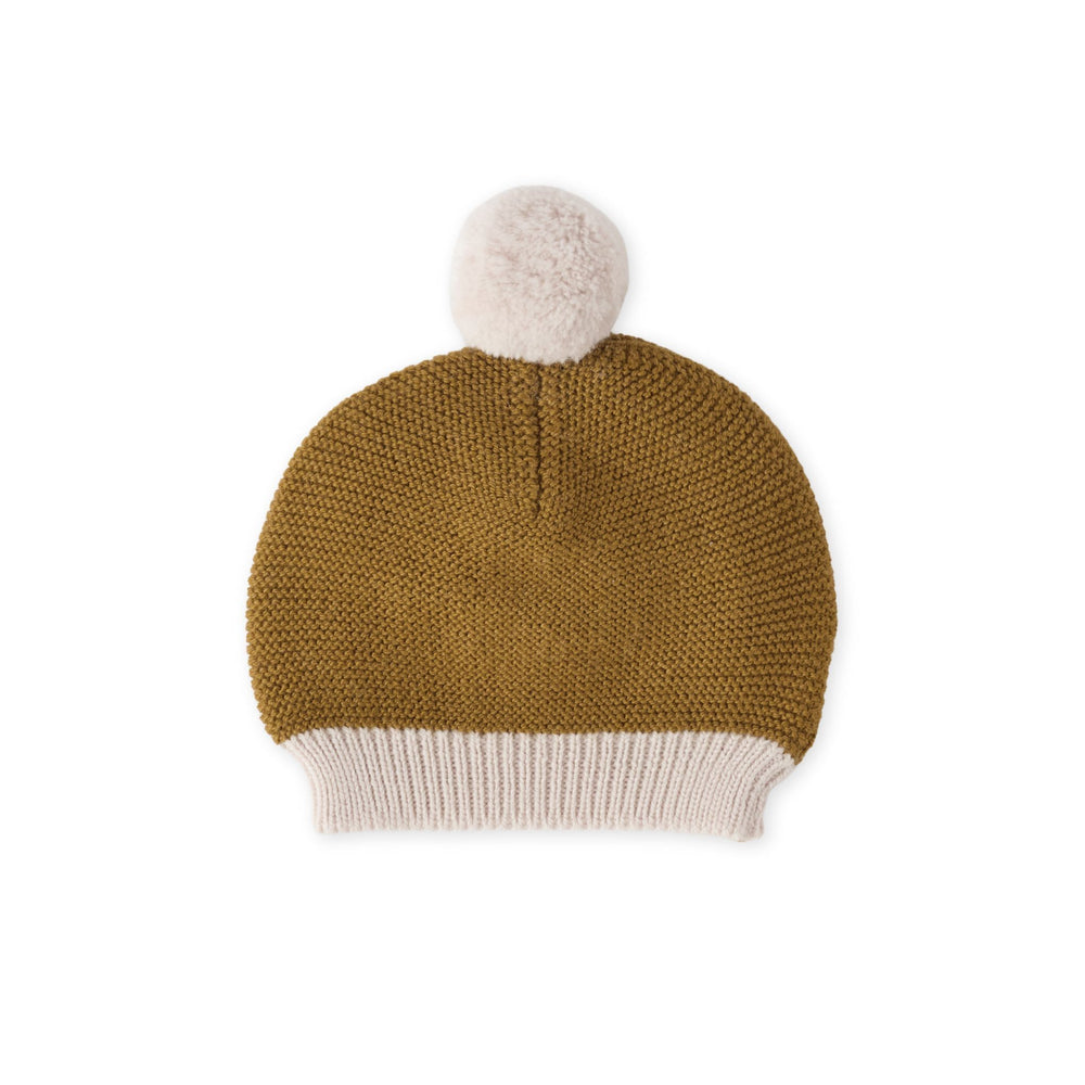 Wool Knit Hat Hat Pehr Canada Ochre 0 - 3 mos. 