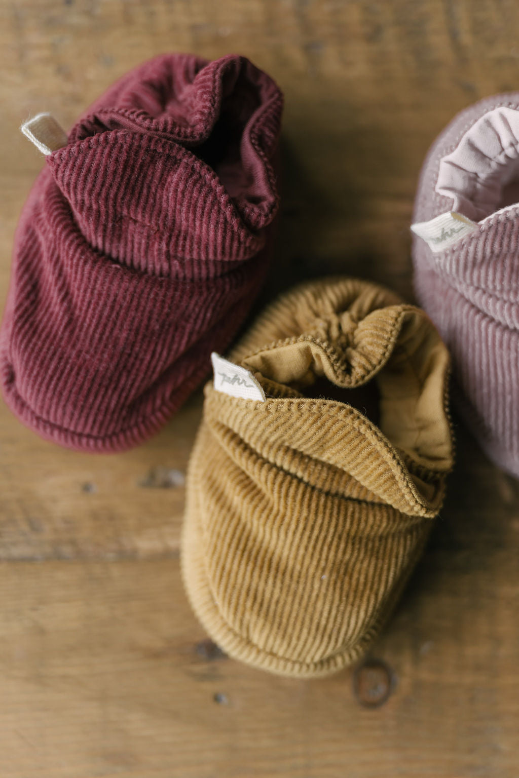Pehr-Corduroy Bootie-Mulberry-3