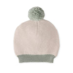 Pehr-Kids Wool Knit Hat-Natural - Sage-1