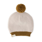 Pehr-Kids Wool Knit Hat-Natural - Ochre-3