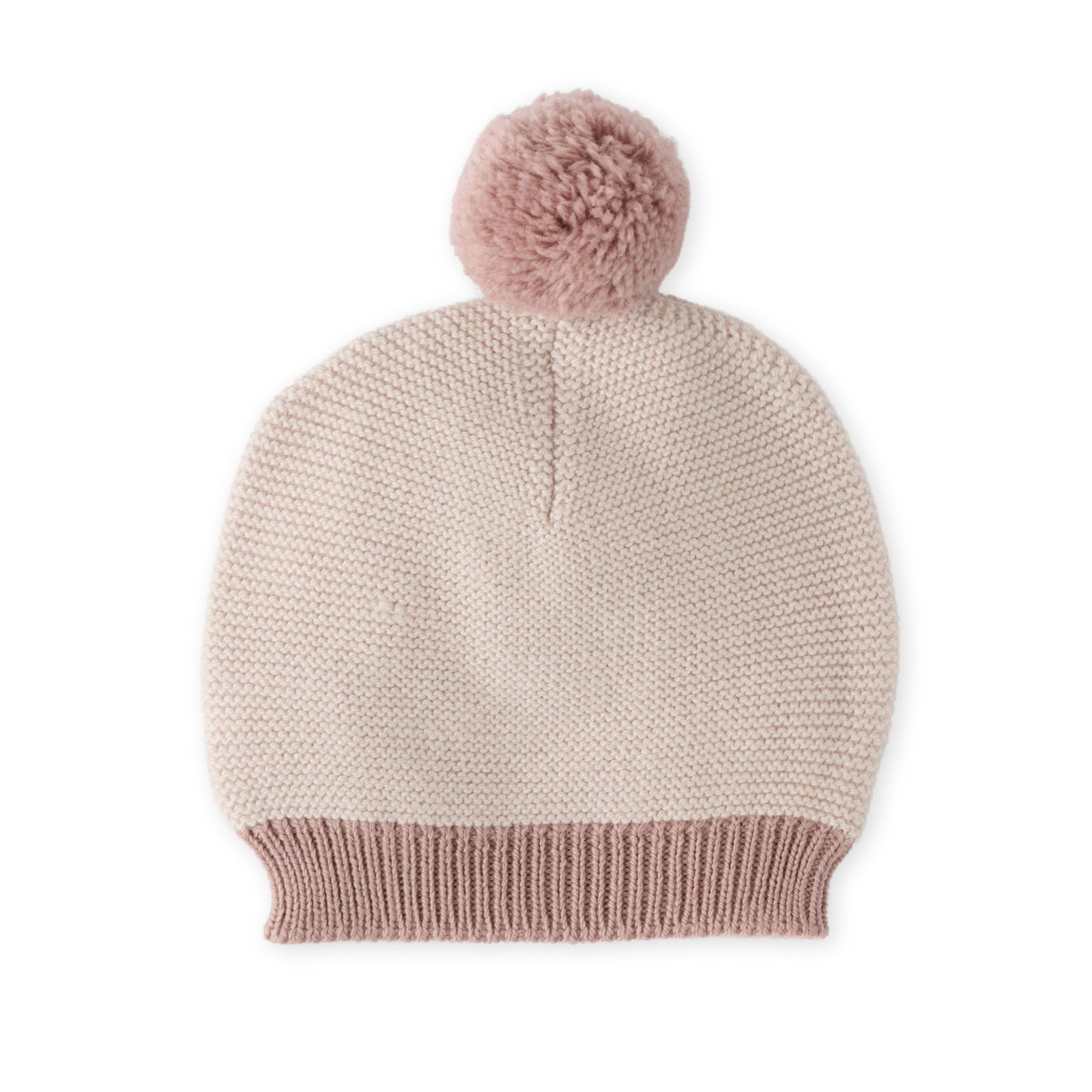 Kids Wool Knit Hat Hat Pehr Canada Natural / Rose 6 - 8 T 