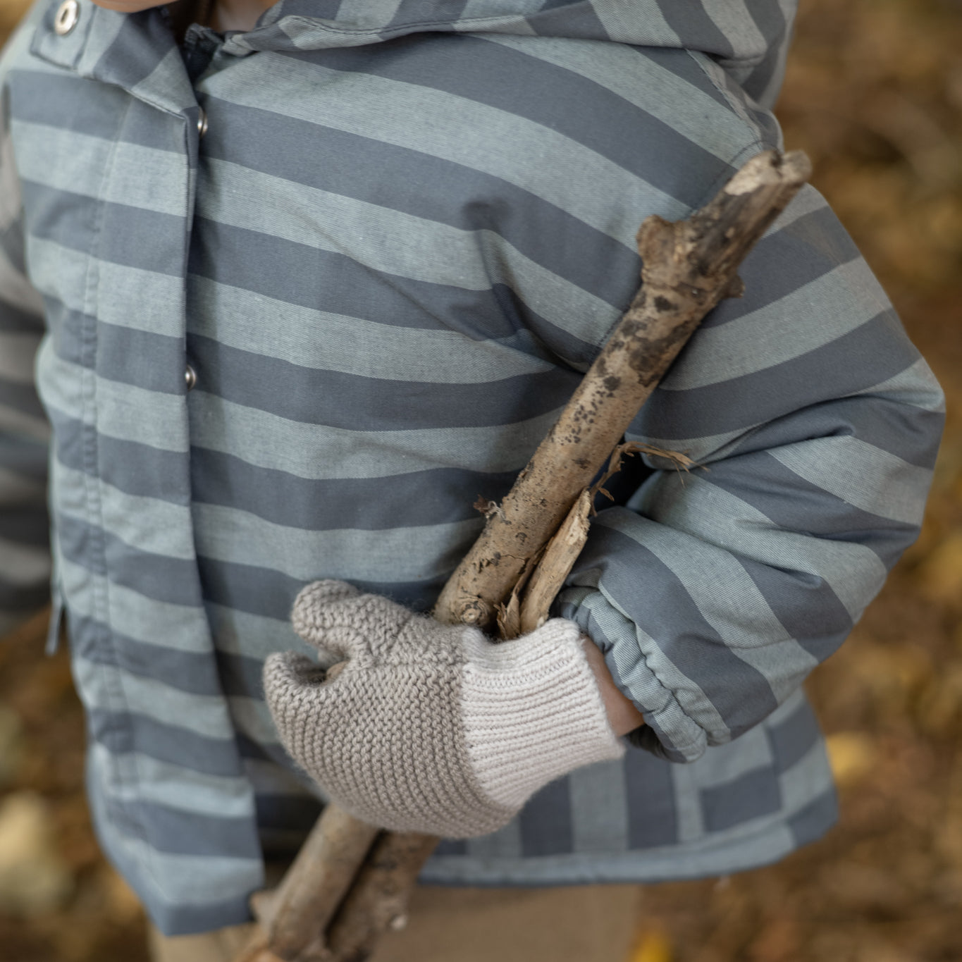 Pehr-Toddler Wool Knit Mittens-Portobello-2
