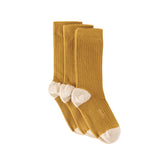 Pehr-Kids Crew Socks 3 - Pack-Ochre Set-1