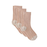 Pehr-Crew Socks 3-Pack-Blush Set-1