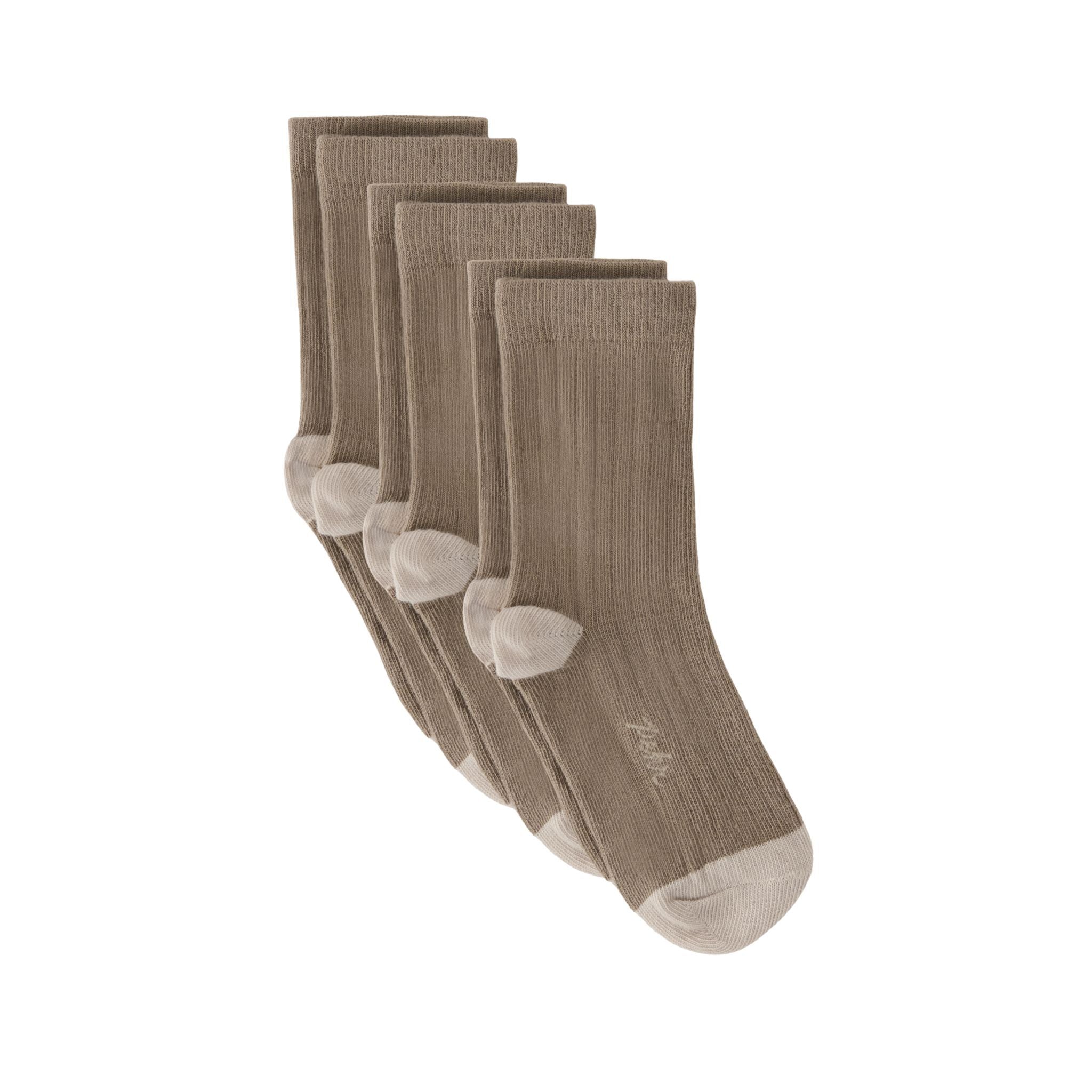 Pehr-Crew Socks 3-Pack-Mushroom Set-1