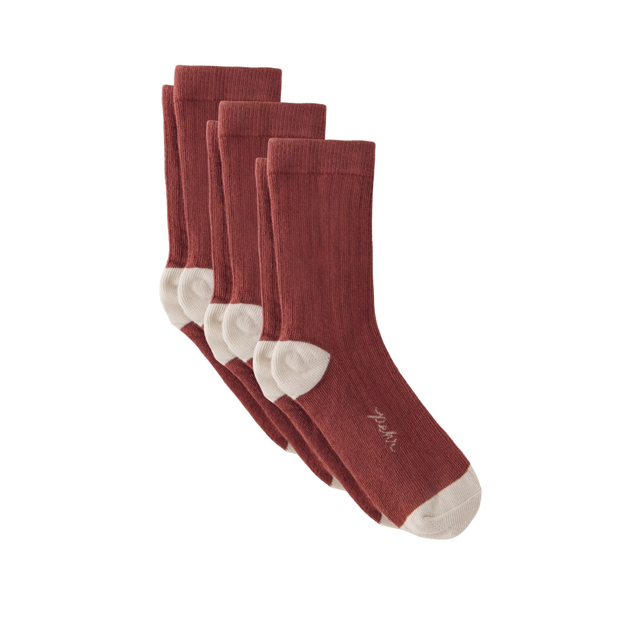 Pehr-Crew Socks 3-Pack-Mulberry Set-1