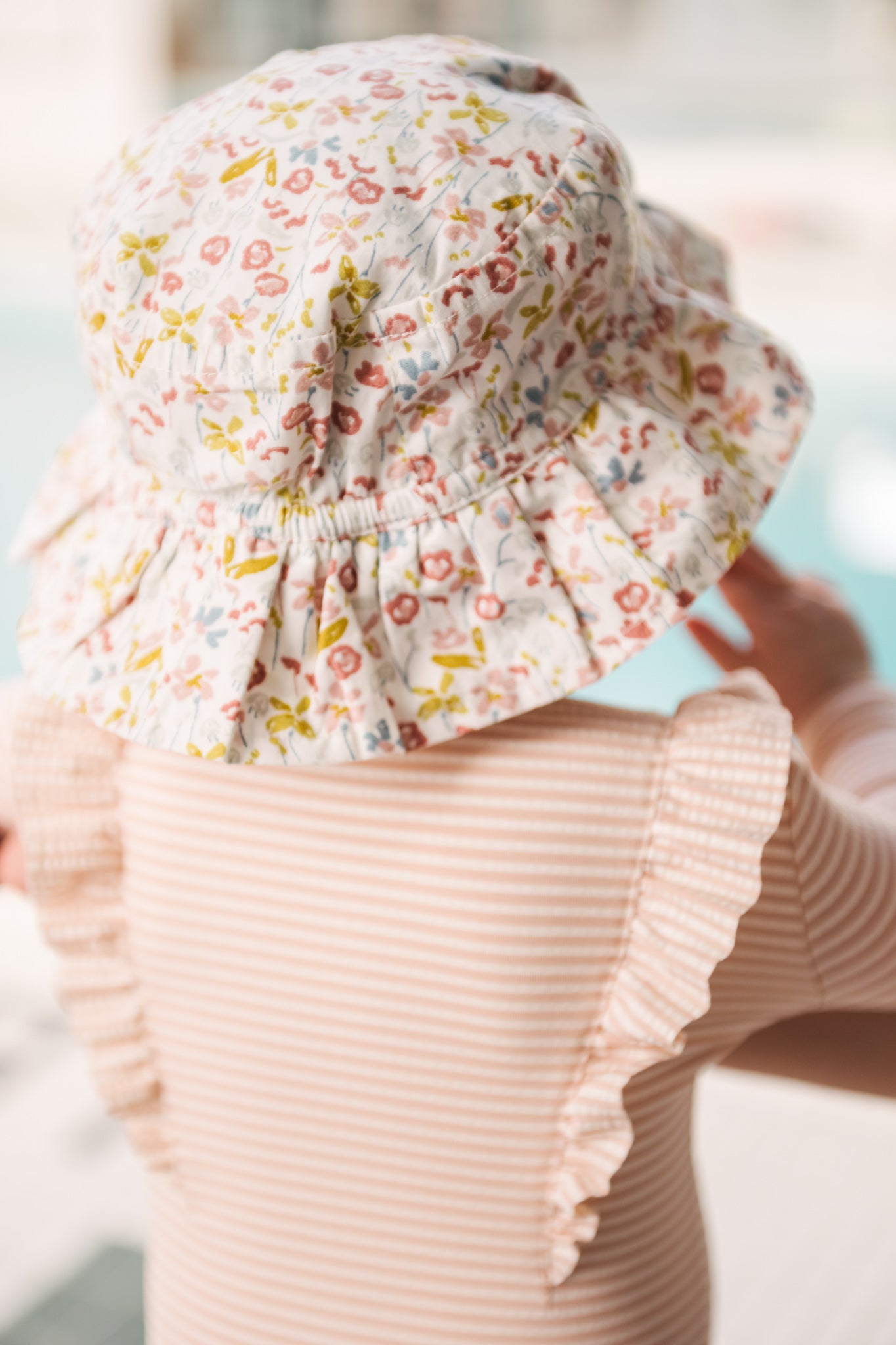 Pehr-Ruffle Bucket Hat-Floret-3