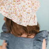 Pehr-Ruffle Bucket Hat-Toddler-Floret-2