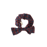 Pehr-Flannel Hair Bow-Mulberry/Ink-1
