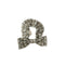 Pehr-Flannel Hair Bow-Sage/Light Sage-1