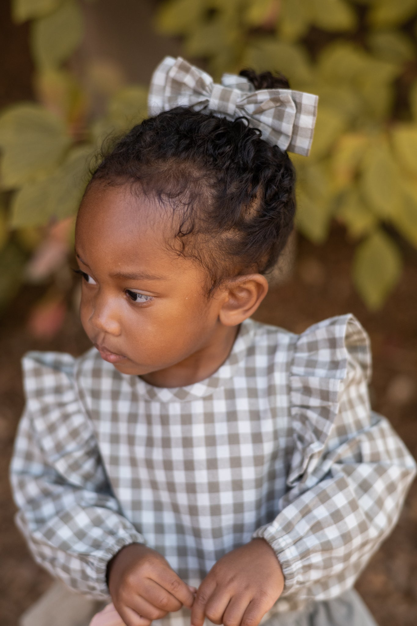 Pehr-Hair Bow-Sage/Light Sage-2