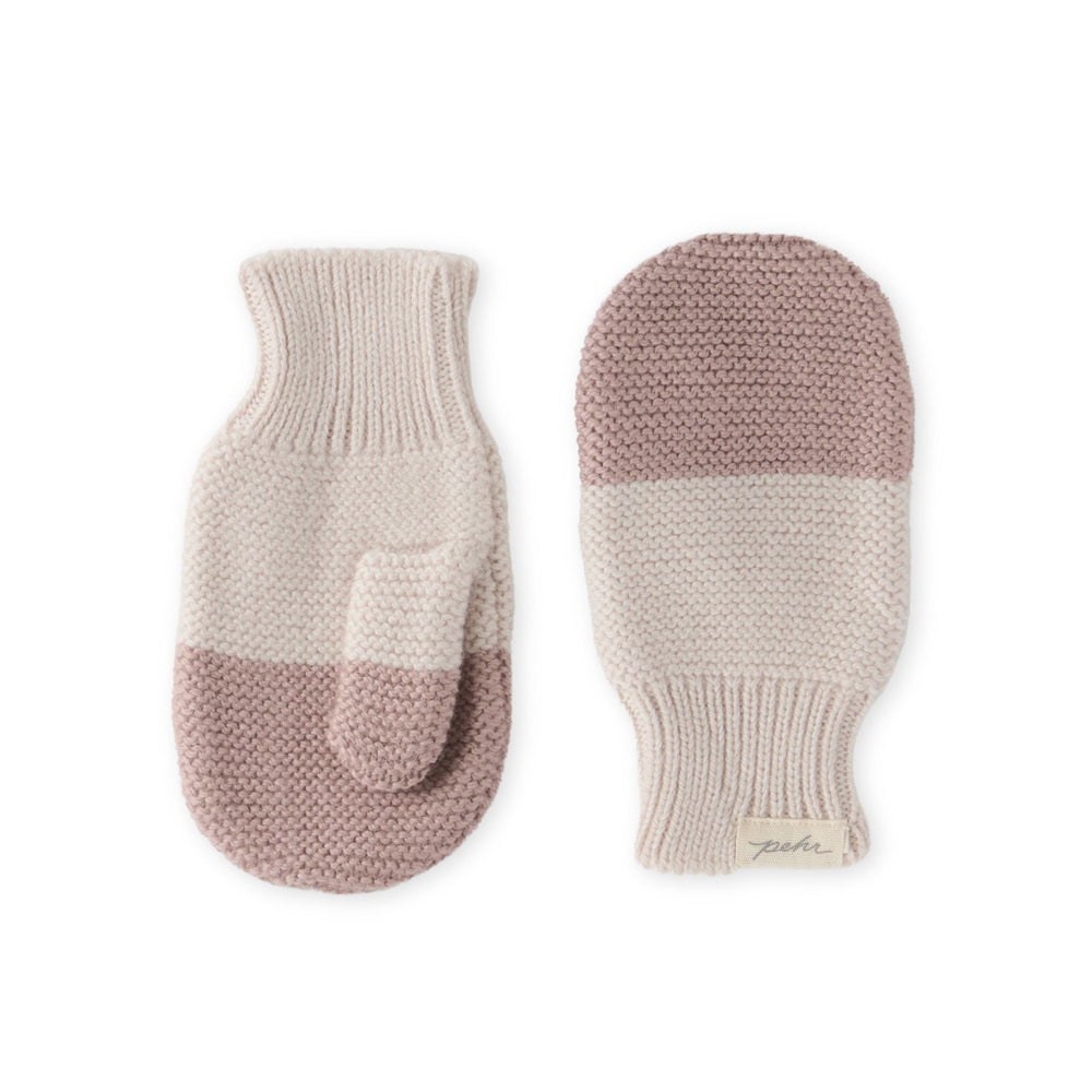 Kids Wool Knit Mitten Mitten Pehr Canada Rose 6 - 8 T 