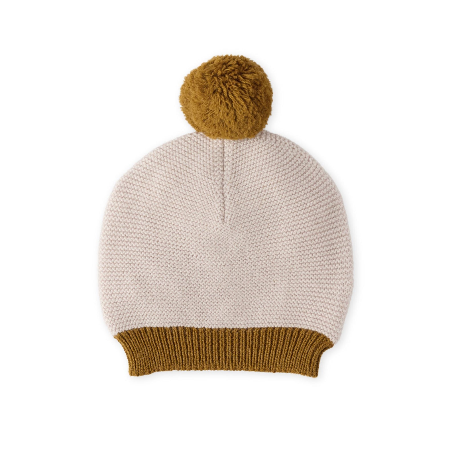 Toddler Wool Knit Hat Hat Pehr Canada Natural / Ochre 18 - 24 mos. 