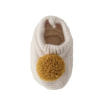 Wool Knit Pom Pom Bootie Booties Pehr Canada