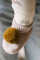 Wool Knit Pom Pom Bootie Booties Pehr Canada   