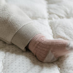 Pehr-Newborn Crew Socks 3 Pack- Blush Set-2