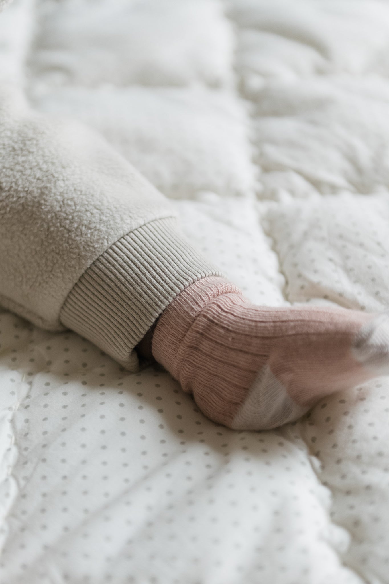 Pehr-Newborn Crew Socks 3 Pack- Blush Set-2