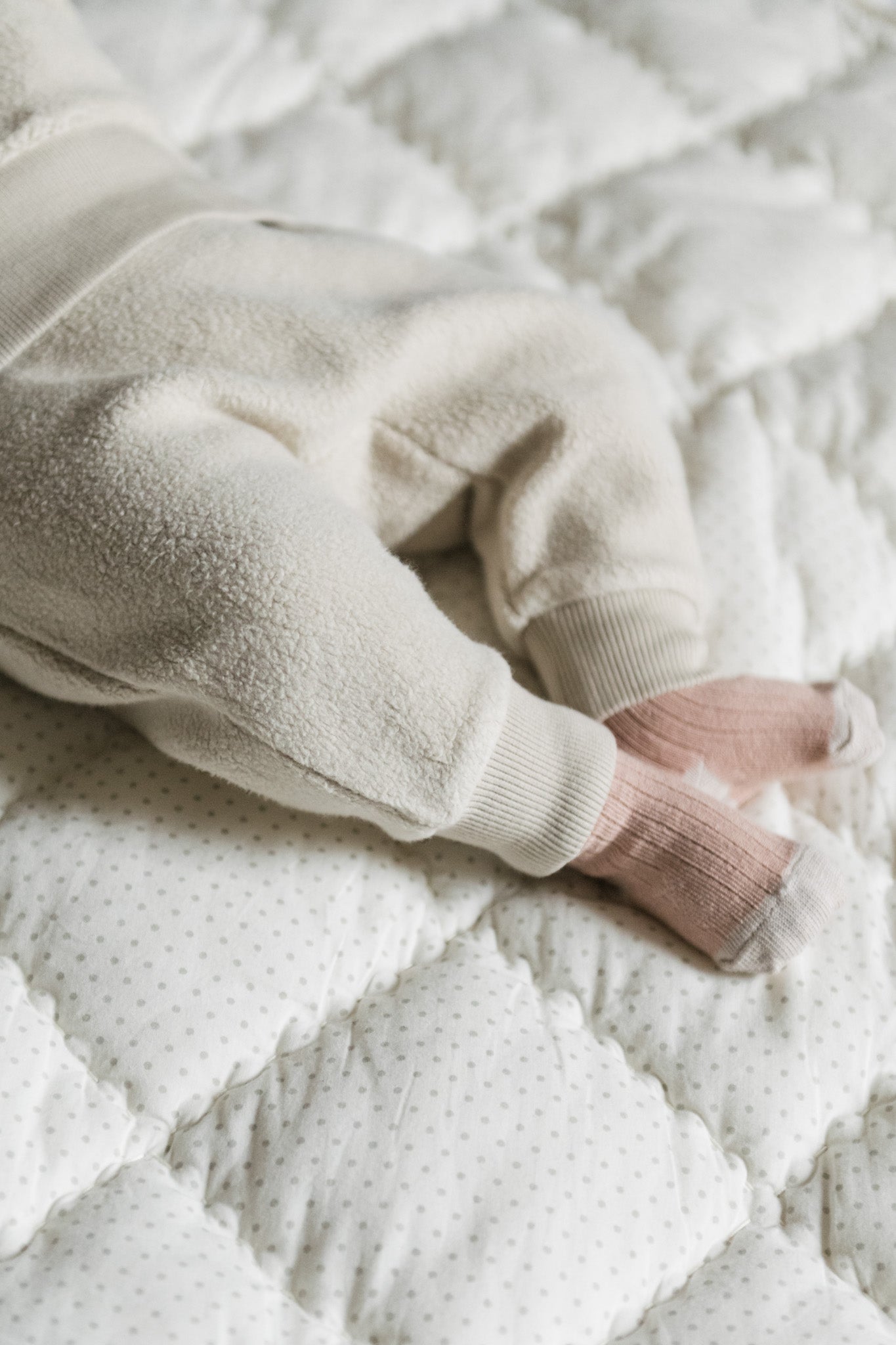 Pehr-Newborn Crew Socks 3 Pack- Blush Set-3