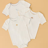 Petit Pehr Pointelle One-Piece 3-Pack - Skies