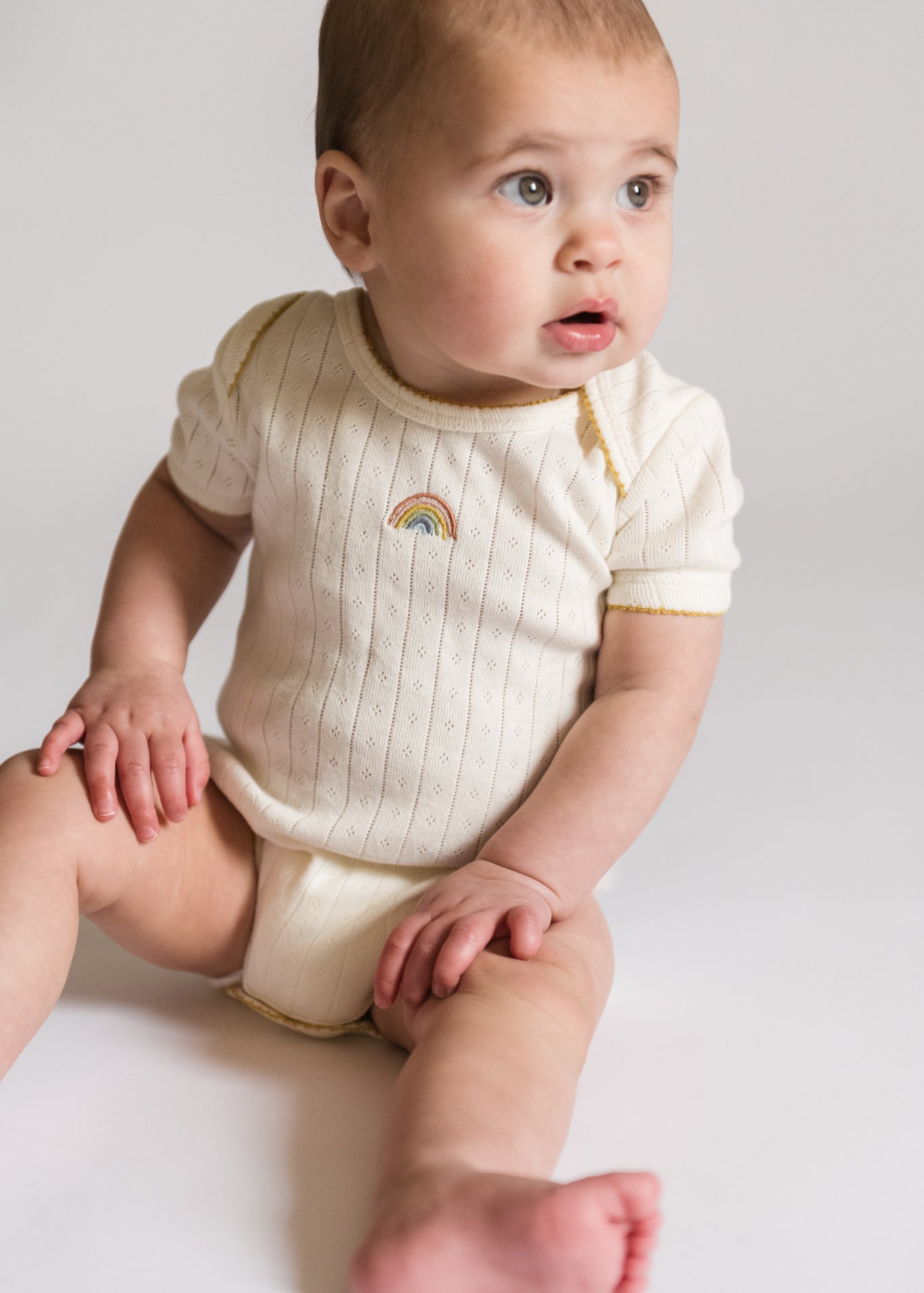 Petit Pehr Pointelle One-Piece 3-Pack - Skies