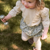 Pehr-Essentials Puff Sleeve One-Piece-Natural-Baby-2