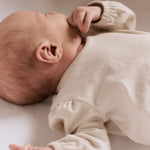 Pehr-Essentials Puff Sleeve One-Piece-Natural-Baby-4