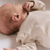 Pehr-Essentials Puff Sleeve One-Piece-Natural-Baby-4