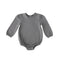 Pehr-Essentials Puff Sleeve One-Piece-Charcoal-Baby-1