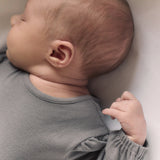 Pehr-Essentials Puff Sleeve One-Piece-Charcoal-Newborn-3