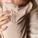 Pehr-Essentials Puff Sleeve One-Piece-Pale Pink-Baby-2