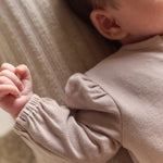 Pehr-Essentials Puff Sleeve One-Piece-Pale Pink-Newborn-2