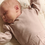 Pehr-Essentials Puff Sleeve One-Piece-Pale Pink-Newborn-4