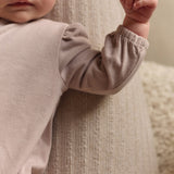 Pehr-Essentials Puff Sleeve One-Piece-Pale Pink-Baby-5