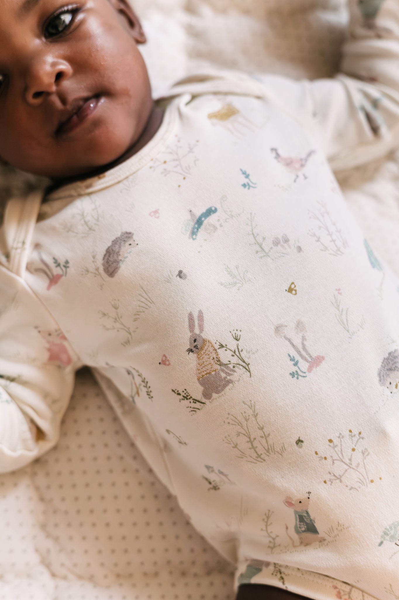 Lap Shoulder One-Piece - Forest Fable