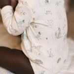 Lap Shoulder One-Piece - Forest Fable