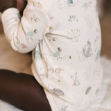 Lap Shoulder One-Piece - Forest Fable