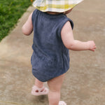 Classic Terry Pocket One Piece - Ocean