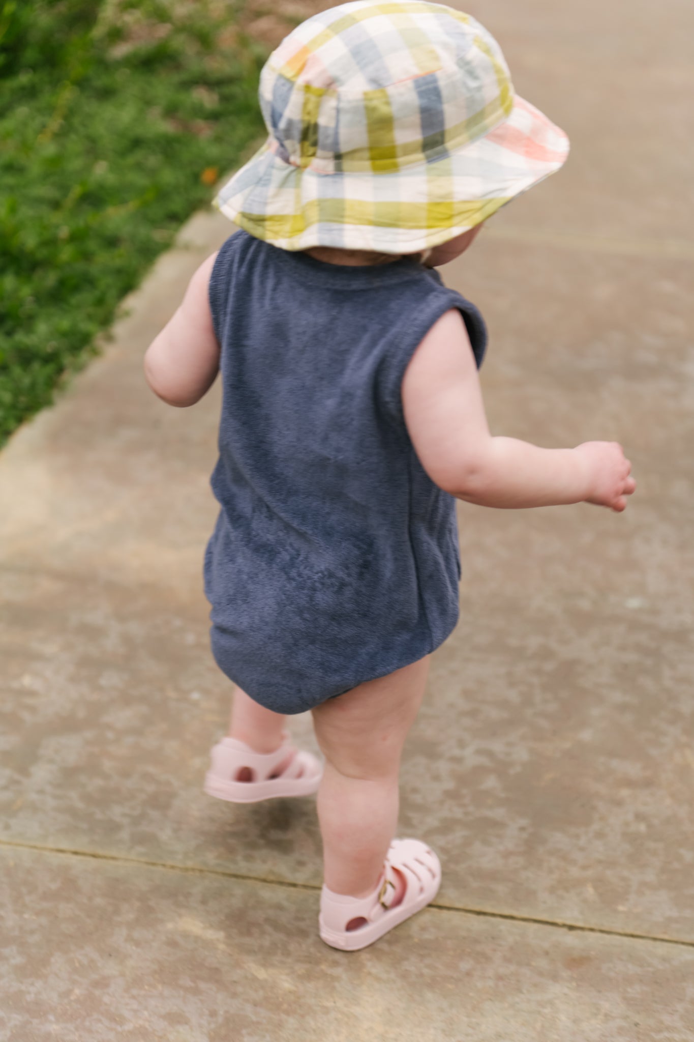 Classic Terry Pocket One Piece - Ocean