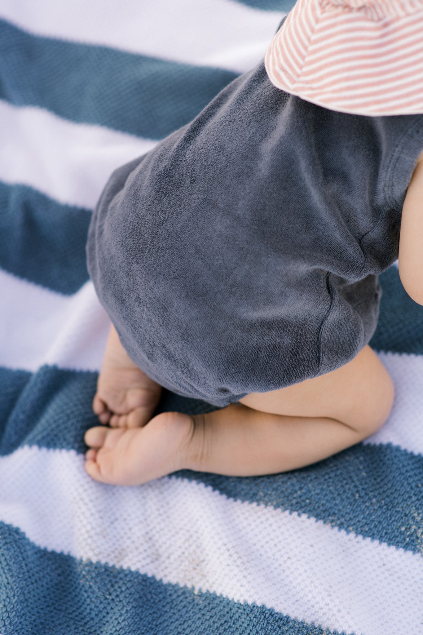 Classic Terry Pocket One Piece - Ocean