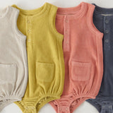 Classic Terry Pocket One Piece - Shell